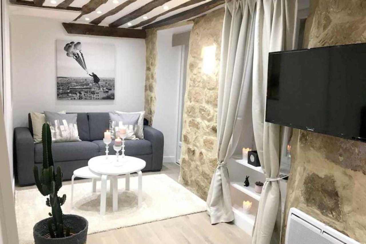 Charming 1Br Appartement - Montorgueil / Republique Paris Exteriör bild